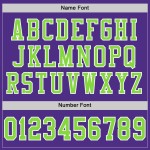 Neon Groen-Wit Paars Voetbal Authentiek Mesh Jersey Aangepast Neon Groen-Wit Paars Voetbal Authentiek Mesh Jersey Aangepast