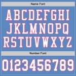 Voetbal Wit-Roze Licht Mesh Jersey Blauw Aangepast Authentiek Voetbal Wit-Roze Licht Mesh Jersey Blauw Aangepast Authentiek