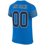 Custom Panther Blue Jersey Navy-Wit Mesh Football Authentiek Custom Panther Blue Jersey Navy-Wit Mesh Football Authentiek