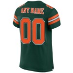 Jersey Green Custom Oranje-Wit Mesh Authentieke Voetbal Jersey Green Custom Oranje-Wit Mesh Authentieke Voetbal