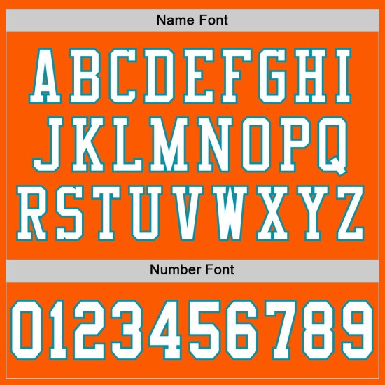 Authentiek Throwback Mesh Custom Oranje Wit-Blauwgroen Voetbalshirt Authentiek Throwback Mesh Custom Oranje Wit-Blauwgroen Voetbalshirt