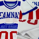 Mesh Authentic Zwart-Goud Voetbal Custom Jersey Wit Mesh Authentic Zwart-Goud Voetbal Custom Jersey Wit