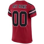 Voetbal Mesh Custom Authentiek Zwart-Wit Jersey Kardinaal Voetbal Mesh Custom Authentiek Zwart-Wit Jersey Kardinaal