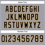 Voetbal Zwart-Goud Mesh Aangepast Licht Authentiek Grijs Jersey Voetbal Zwart-Goud Mesh Aangepast Licht Authentiek Grijs Jersey
