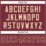Jersey Mesh Burgundy Burgundy-Cream Football Custom Authentic Jersey Mesh Burgundy Burgundy-Cream Football Custom Authentic